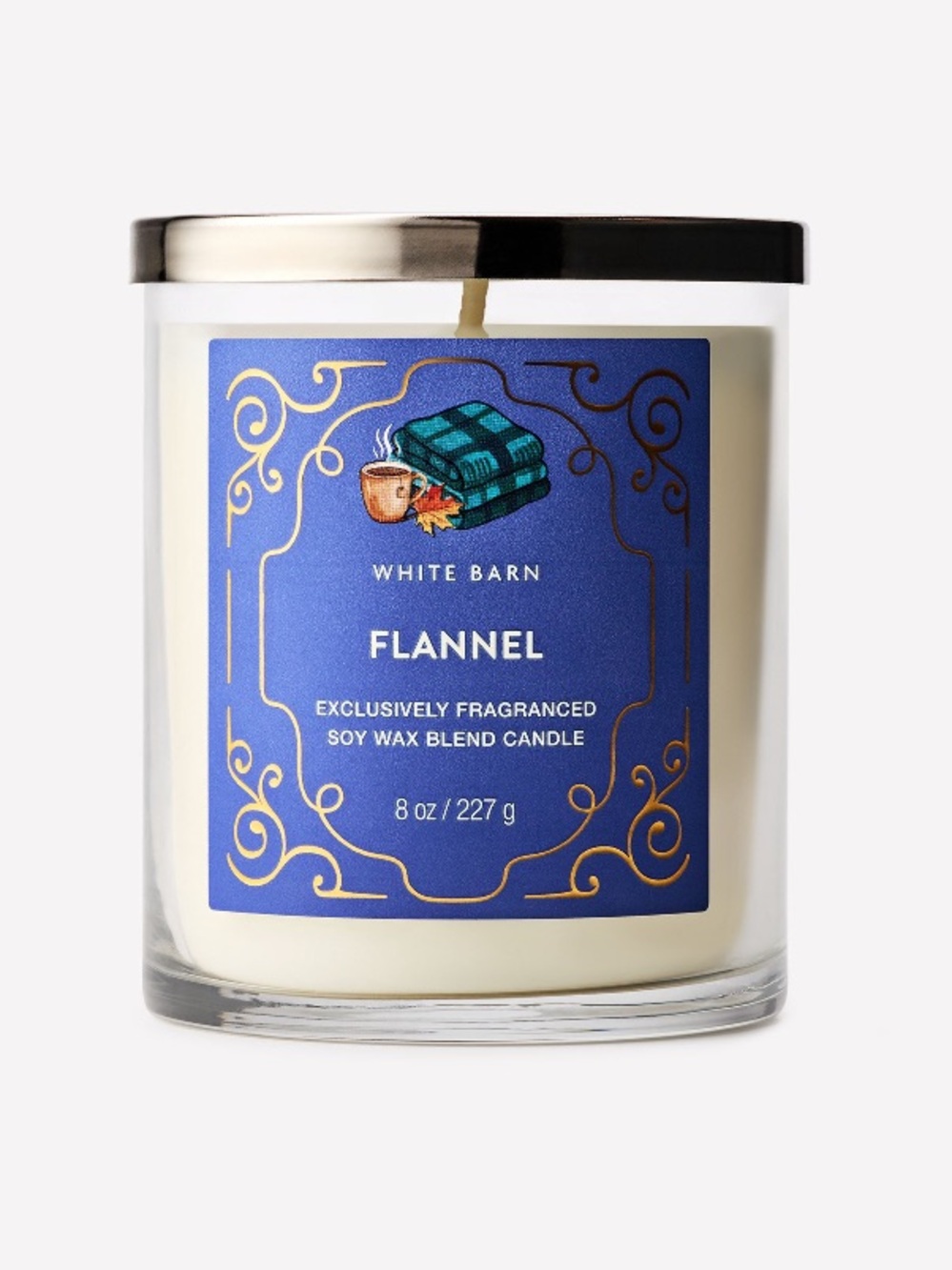 2/$20 “FLANNEL” Single Wick Candle by B&BW / WB, 8 oz / 227 g, NWT